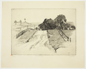 Item 05: The Country Road, 1924 / Sydney Ure Smith