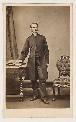 Reverend Septimus M. Hungerford, ca. 1858-1864 / photog...