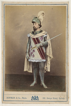 Henry Squires, American tenor, as Roberto in Robert the...