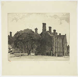 Item 07: St Paul's College, 1926 / Sydney Ure Smith