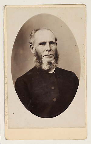 Reverend Septimus M. Hungerford, ca. 1867-1870 / photog...