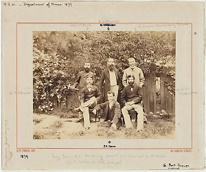 New South Wales Department of Mines staff, 1879 / photo...