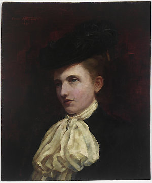 Item 01: Portrait of Dame Mary Gilmore, 1891 / Ethel An...