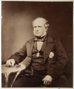 Sir William Denison, 1859 / studio portrait by Freeman ...