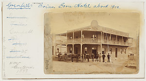 Brian Boru Hotel, Grenfell, ca. 1900 / photographer W. ...