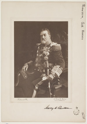 Admiral Sir Harry Holdsworth Rawson, Governor of New So...