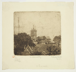 Item 05: The Observatory, September 1920 / Sydney Ure S...