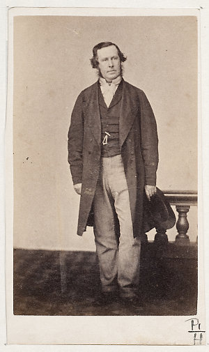 Sir Arthur Hodgson, ca. 1860-1870 / photographer Freema...