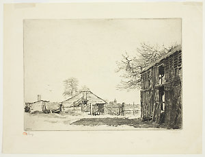 Item 02: Ah Lum's Farm, Windsor, 1923 / Sydney Ure Smit...