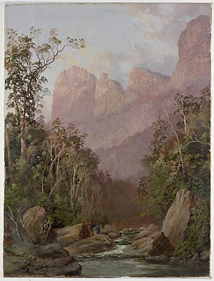 In the valley of the Grose, ca. 1876/ oil painting by P...
