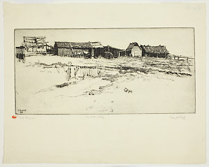 Item 03: The Farm Sheds, 1923 / Sydney Ure Smith
