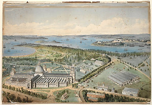 Garden Palace, Sydney / drawn by J. T. Richardson