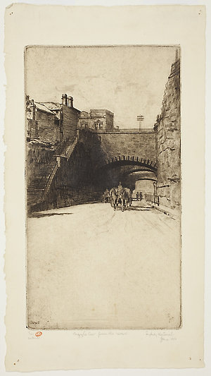 Item 03: Argyle Cut from the West, 1916 / Sydney Ure Sm...
