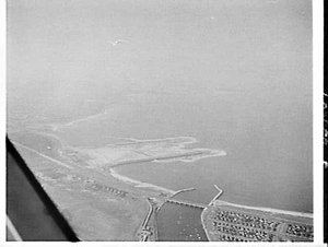 Aerial photographs of the Kingsford Smith Airport North...