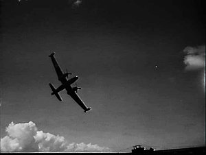 Lockheed Neptune bombing exercise on a British (?) subm...