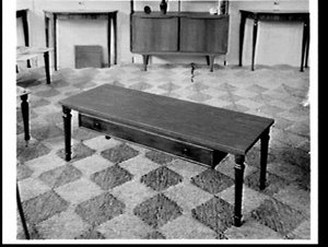 H. Blyth occasional furniture stand, Furniture Show 196...