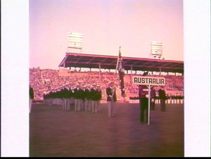 Australian Team enters the stadium in the opening cerem...