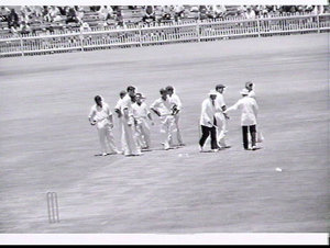 NSW versus Queensland Sheffield Shield Cricket 1965, (i...