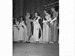 Judging Miss New South Wales Charity Queen 1964, David Jones