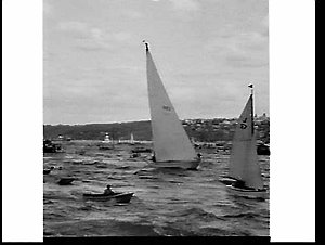 Start of the 24th Sydney-Hobart Yacht Race, Sydney Head...
