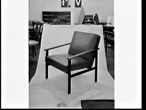 FNV furniture stand, Furniture Show 1968, Sydney Showgr...