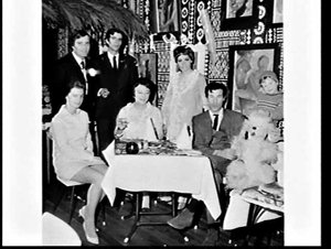 Mr. Arriatt and party dine at the Beach Hut Restaurant,...
