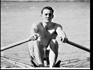 Olympic sculler (later Police Commissioner) Merv Wood