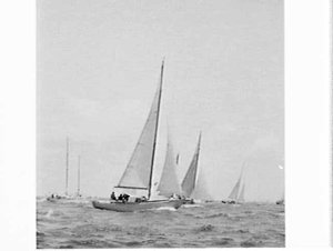 Start of the Sydney-Hobart Yacht Race 1965
