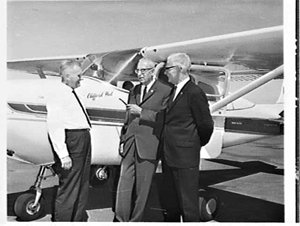 New Cessna light aeroplane "Clifford Peel" for the Aust...