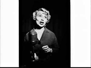 Portrait of Betty Ankers on 2UW Hour of Song, Radio The...