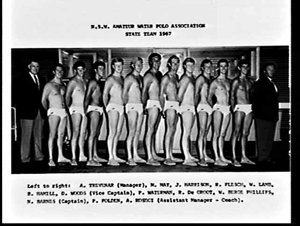 NSW Amateur Water Polo Association State Team 1967, (Vi...