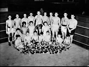Police Citizens' Boys Club boxing champions