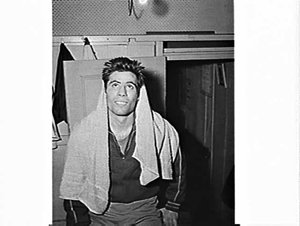Rocky Gattellari at training, Erskineville