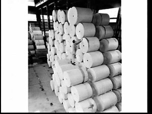 Rolls of paper, Australian Paper Manufacturers, Matravi...
