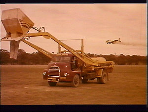 Airland cropdusting tanker and aeroplane