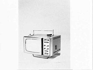 Sharp 6" (inch) television set at Olims Consolidated Lt...