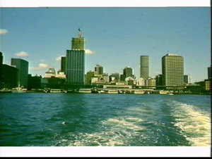 View of Sydney skyline from Sydney Cove