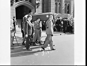 State funeral of Governor Sir John Northcott, St. Steph...