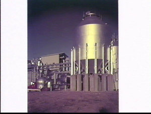Oxygen tank at steelworks, Port Kembla