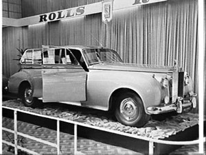 Rolls Royce Silver Cloud V8, Sydney Motor Show, 1962