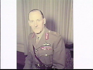 Portrait of Lieutenant-General Eric Woodward, Victoria ...