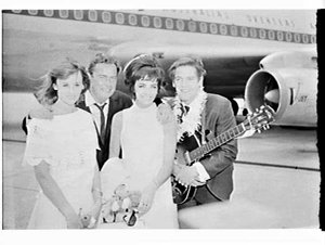 Television personality Tommy Hanlon and concert party l...