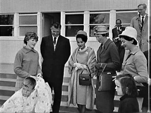 Queen Sirikit of Thailand visits a pre-school, Canberra