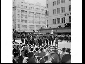 Anzac Day March 1972, Sydney Town Hall