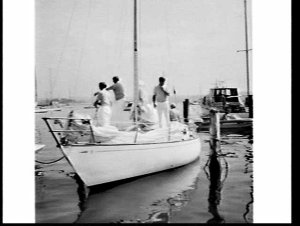 Preparations for the Sydney-Hobart Yacht Race 1969, Rus...