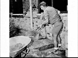 Farley & Lewers "Yard-Mix" concrete pour (footpath and ...