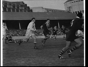 Australia versus England Rugby League 1st Test, 1958