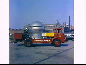 CIG liquid oxygen bulk supply truck