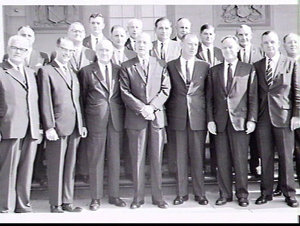 NSW Liberal Party Cabinet of Premier Askin, 1965, sworn...