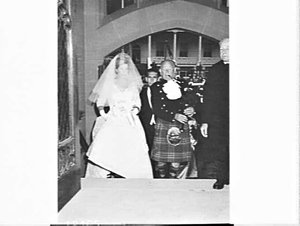 Dawn Fraser's wedding to Gary Ware, St. Stephen's Churc...